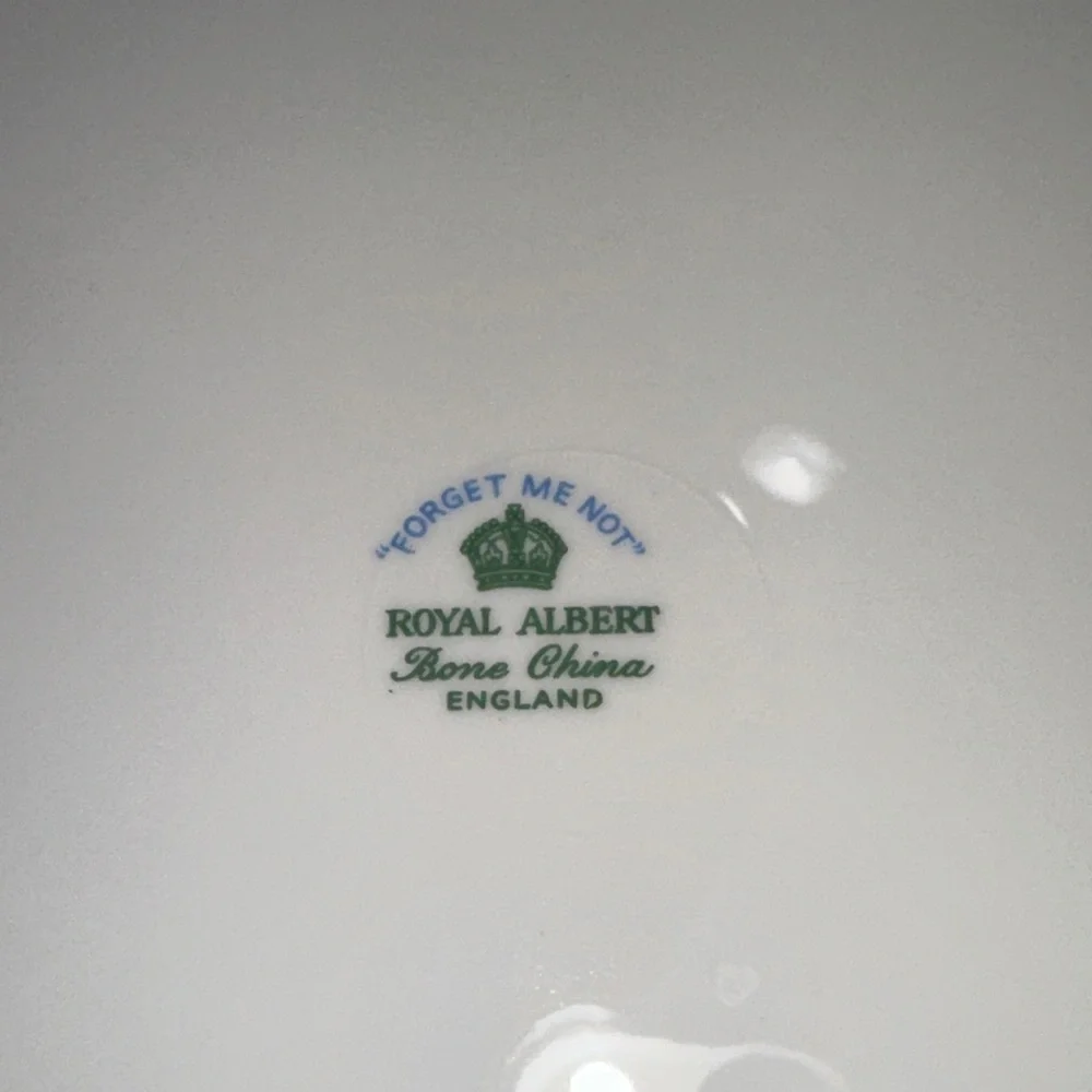 Royal Albert Forget Me Not 10” Dinner Plate